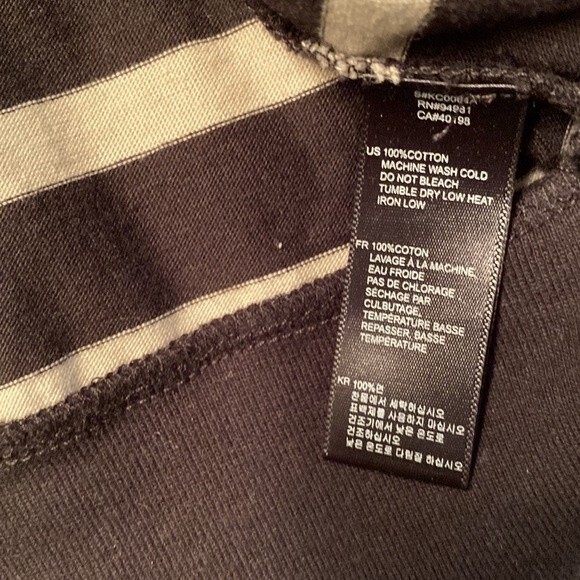 21men black and grey button down lightweight sweater size XL - Picture 4 of 4